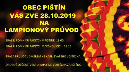 lampionový průvod