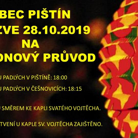 lampionový průvod