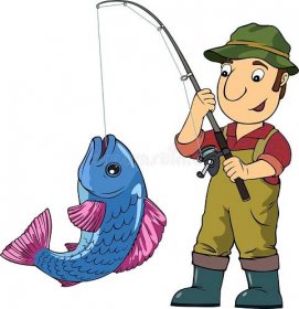 obrázek rybář
