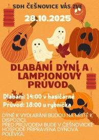 leták dlabání dýní