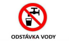 odstávka vody