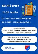 leták kulaté stoly