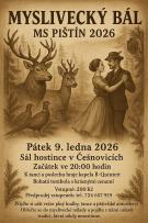 plakát myslivecký bál