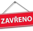 cedule zavřeno