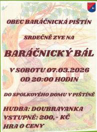 plakát Baráčnický bál