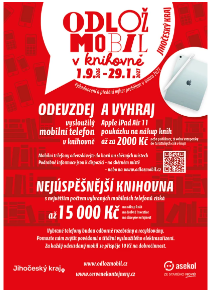 leták odlož mobil